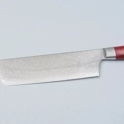 Mcusta Zanmai Classic Pro Red Nakiri 16.5 cm