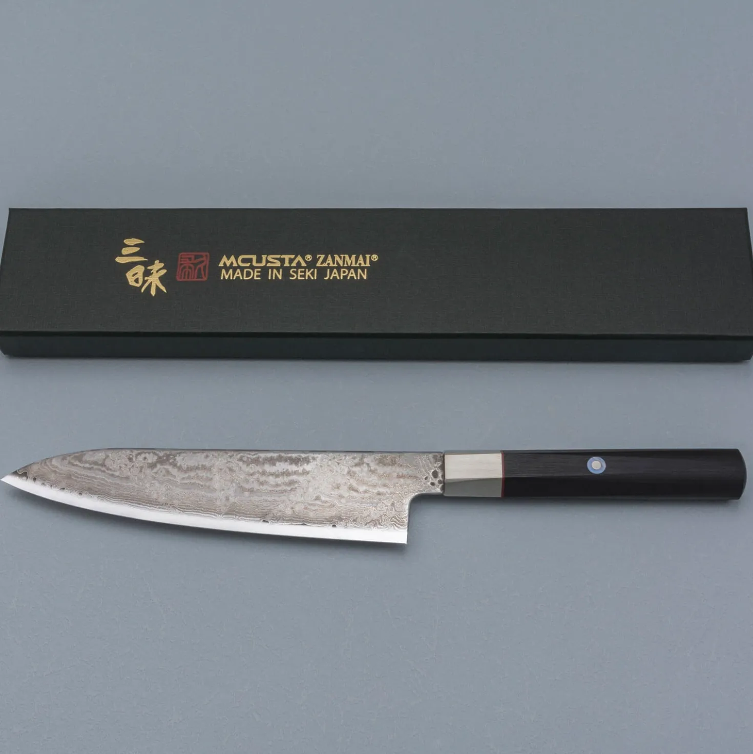 Mcusta Zanmai Hybrid Splash Gyuto 18 cm
