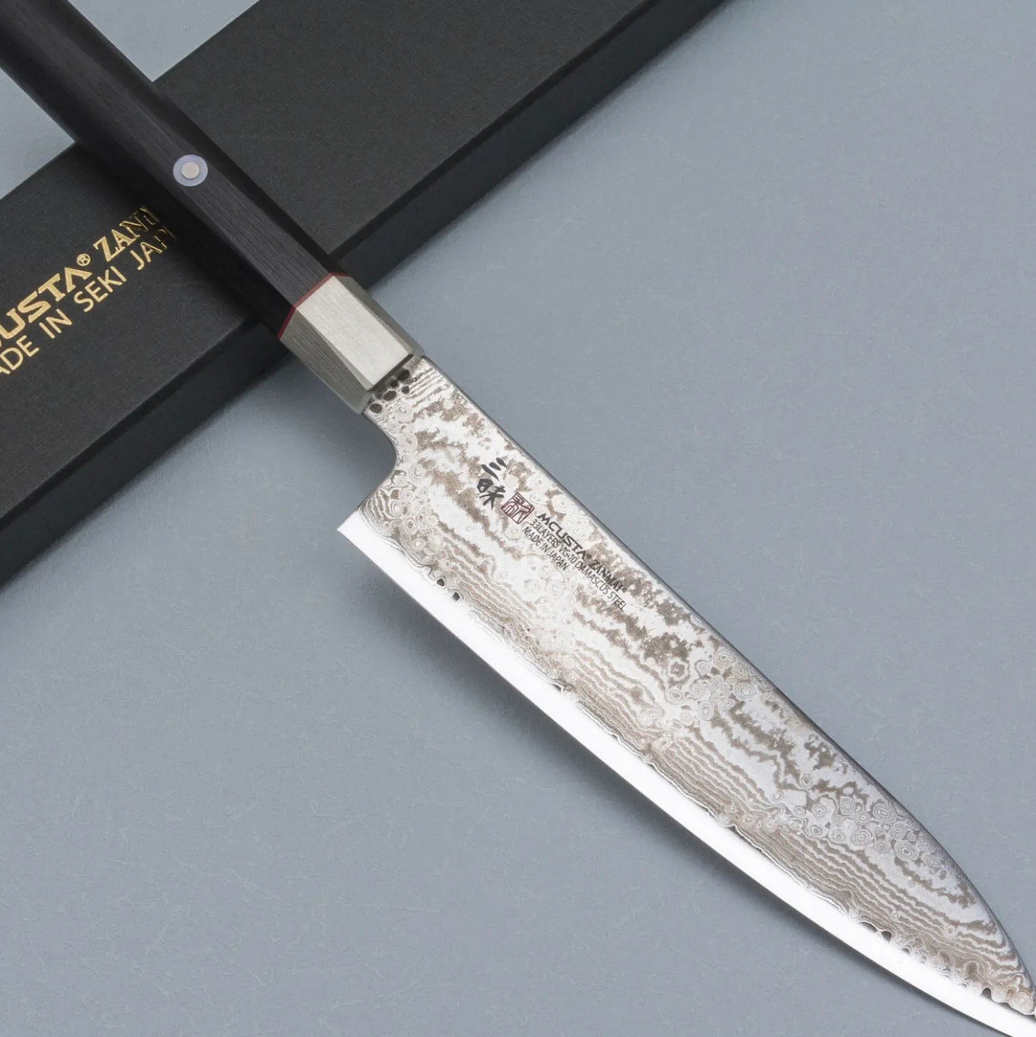 Mcusta Zanmai Hybrid Splash Gyuto 18 cm