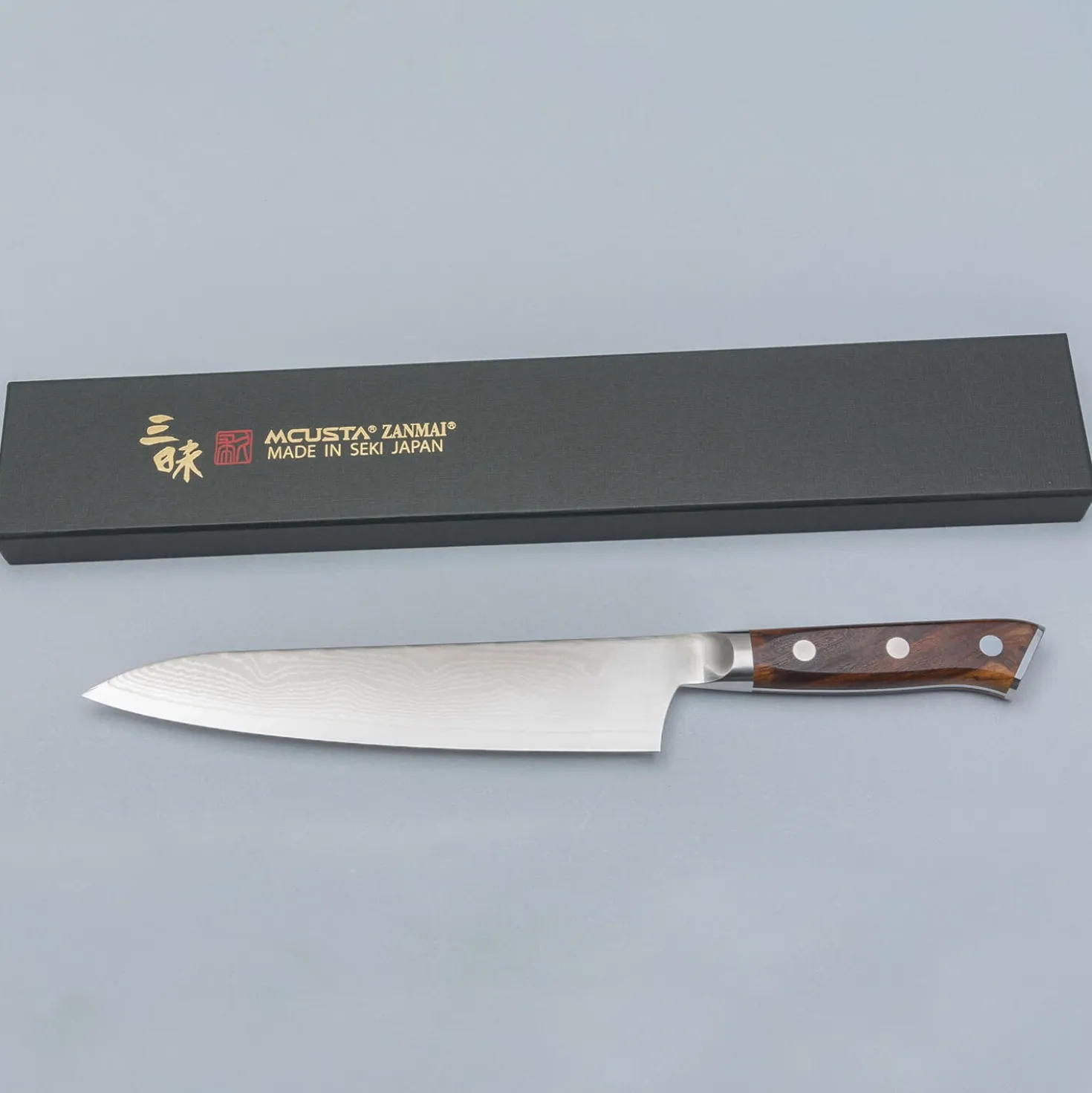 Mcusta Zanmai Premium Ironwood Gyuto 21 cm