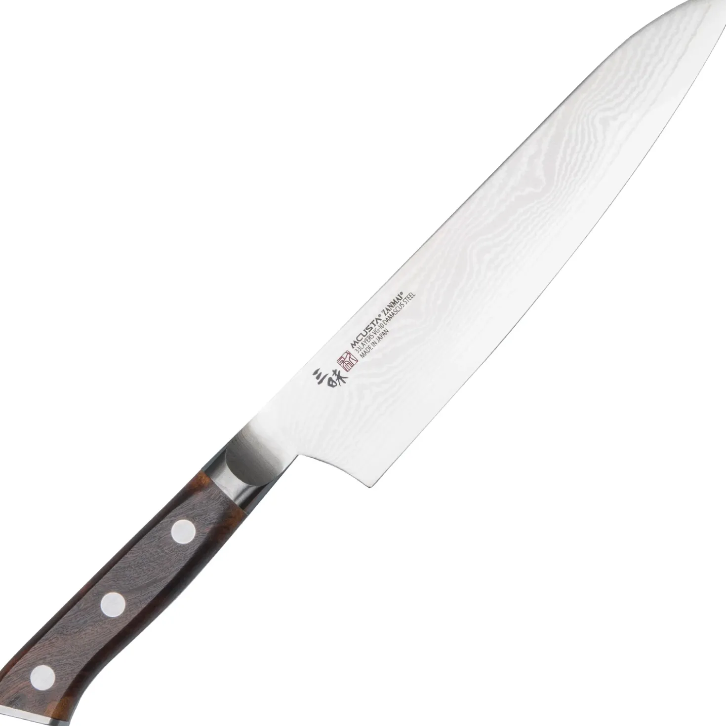 Mcusta Zanmai Premium Ironwood Gyuto 21 cm