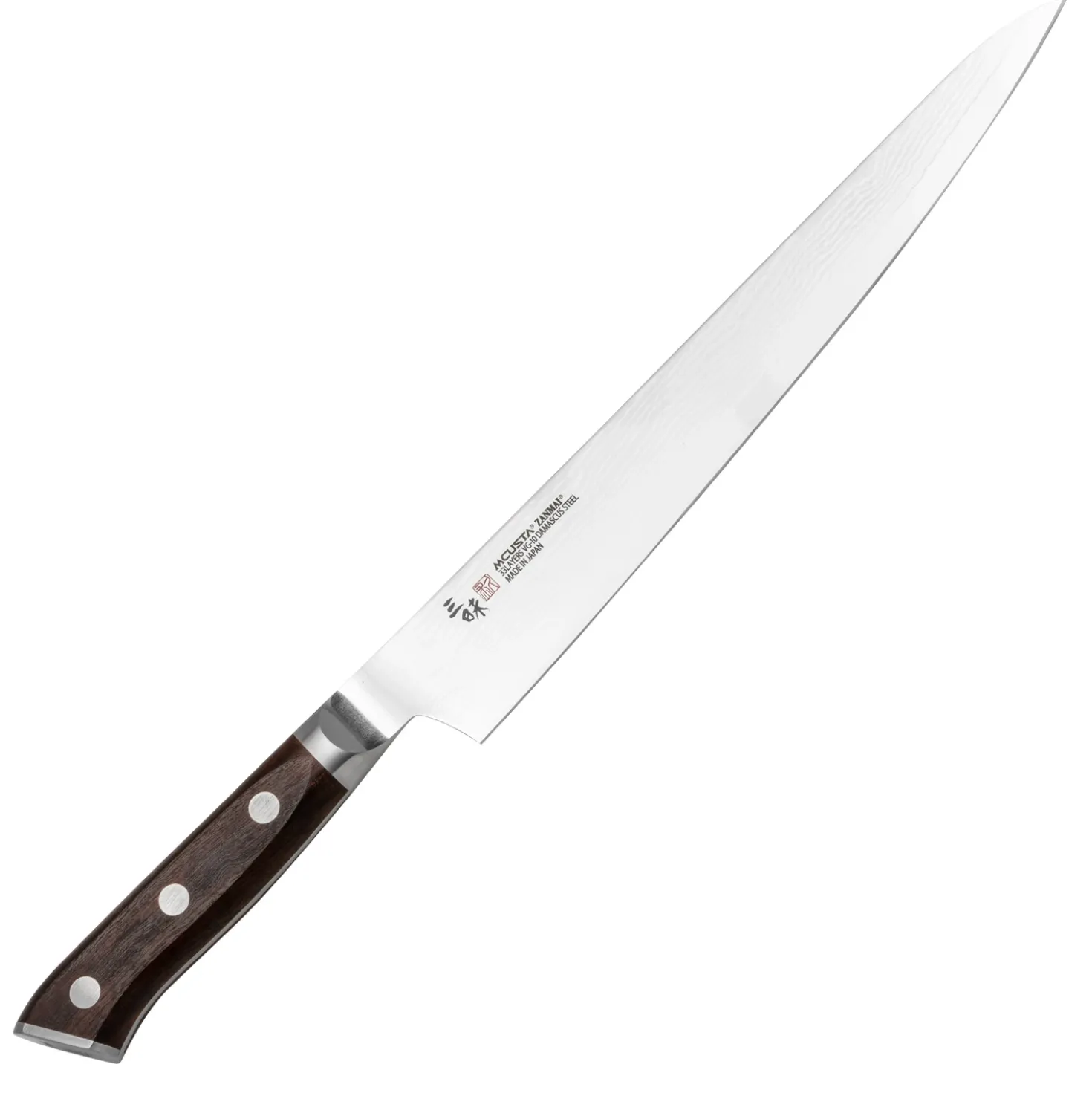 Mcusta Zanmai Premium Ironwood Sujihiki 24 cm