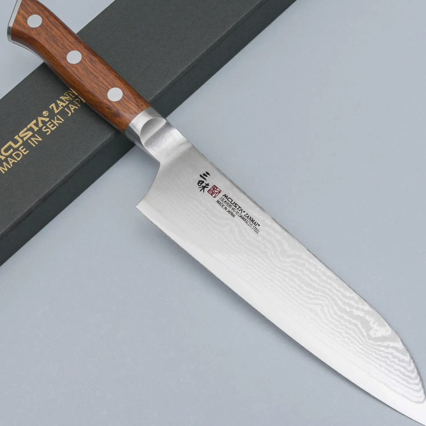 Mcusta Zanmai Premium Ironwood Santoku 18 cm