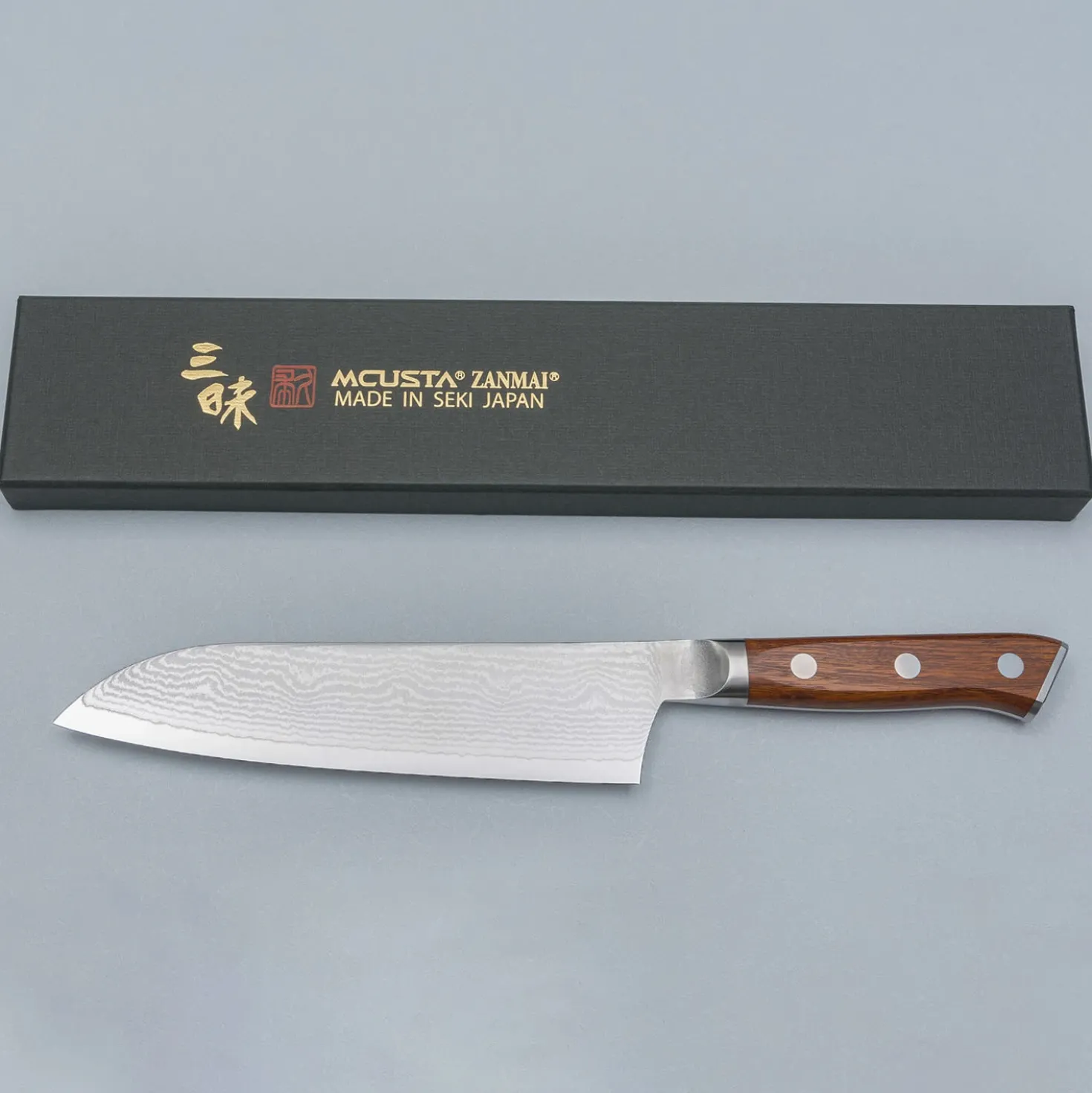 Mcusta Zanmai Premium Ironwood Santoku 18 cm