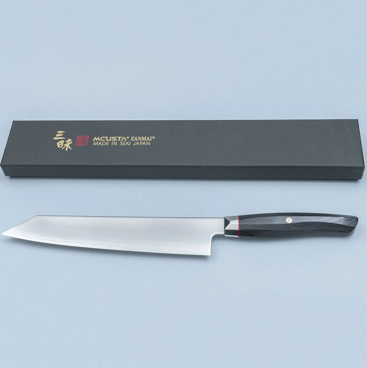 Mcusta Zanmai Revolution Black Kiritsuke 23 cm