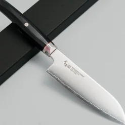 Mcusta Zanmai Revolution Black Santoku 15 cm