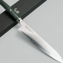 Mcusta Zanmai Revolution Green Gyuto 21 cm