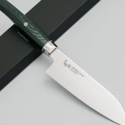 Mcusta Zanmai Revolution Green Santoku 15 cm