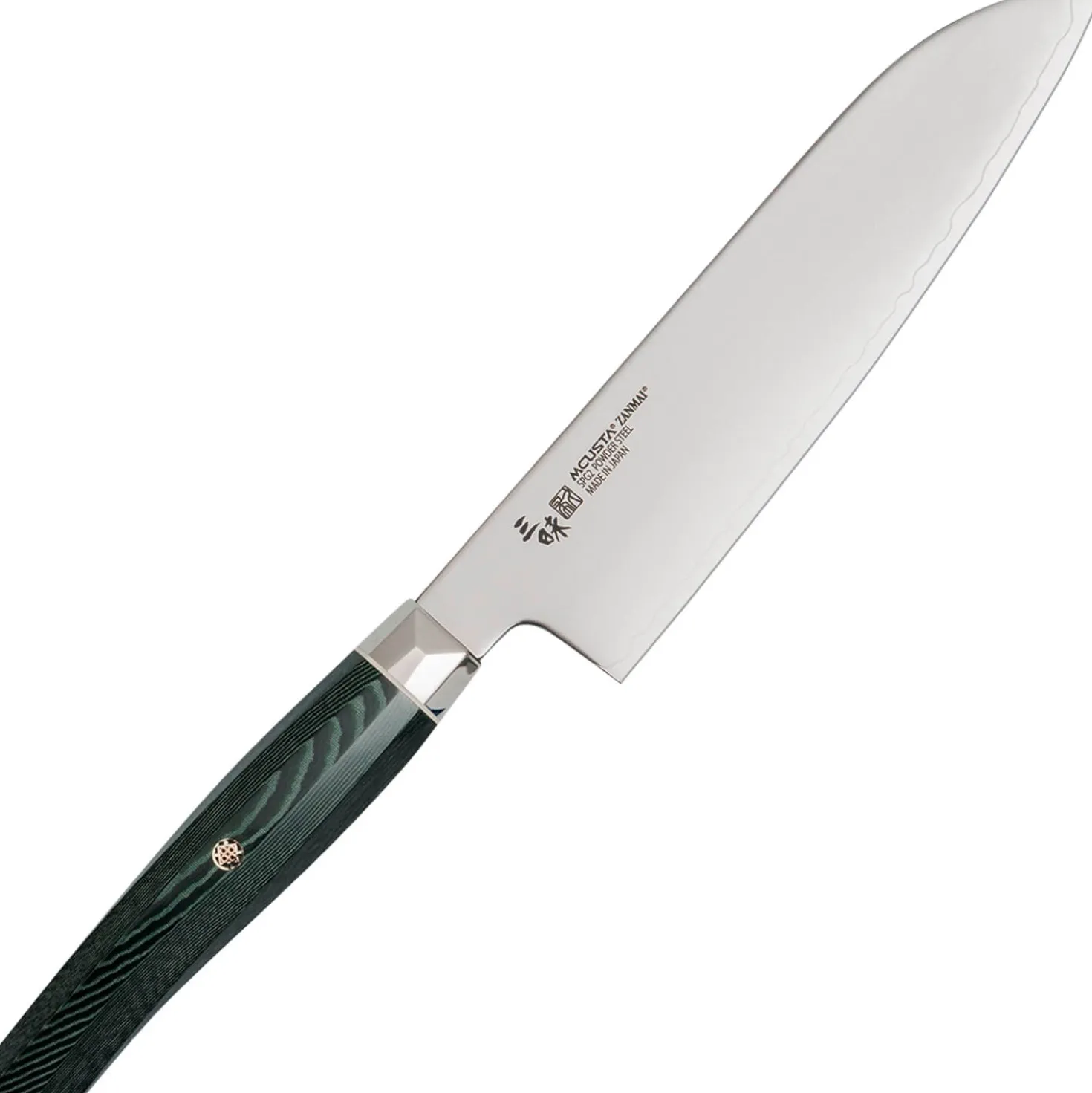 Mcusta Zanmai Revolution Green Santoku 18 cm
