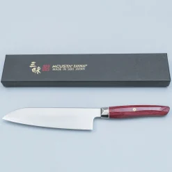 Mcusta Zanmai Revolution Red Santoku 18 cm