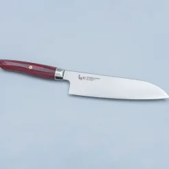 Mcusta Zanmai Revolution Red Santoku 18 cm