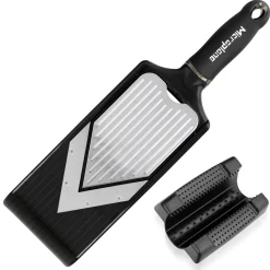 Microplane V-Rasp Slicer & Julienne Zwart
