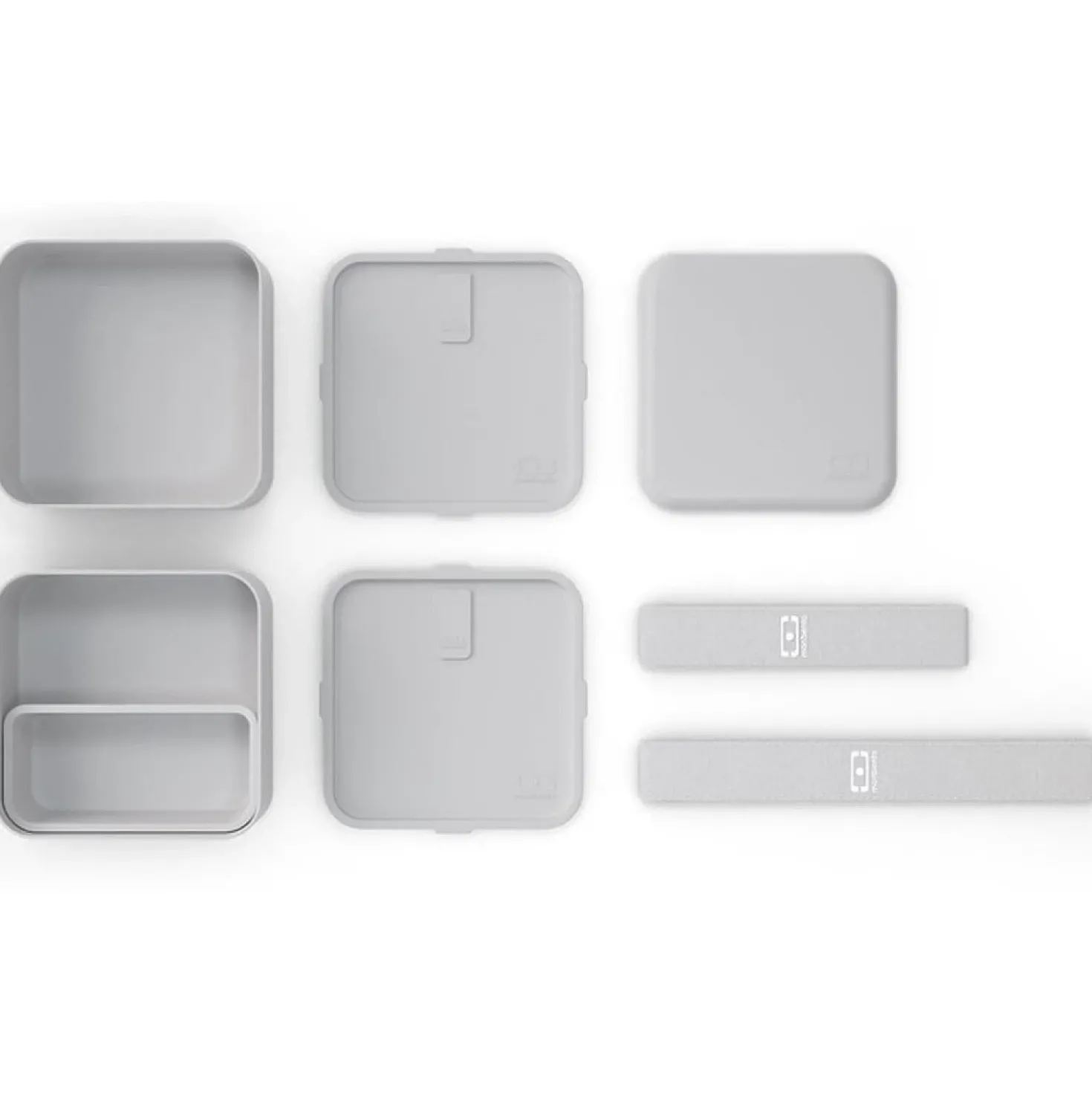 Monbento Bento Square • Lunch Box Grey Coton
