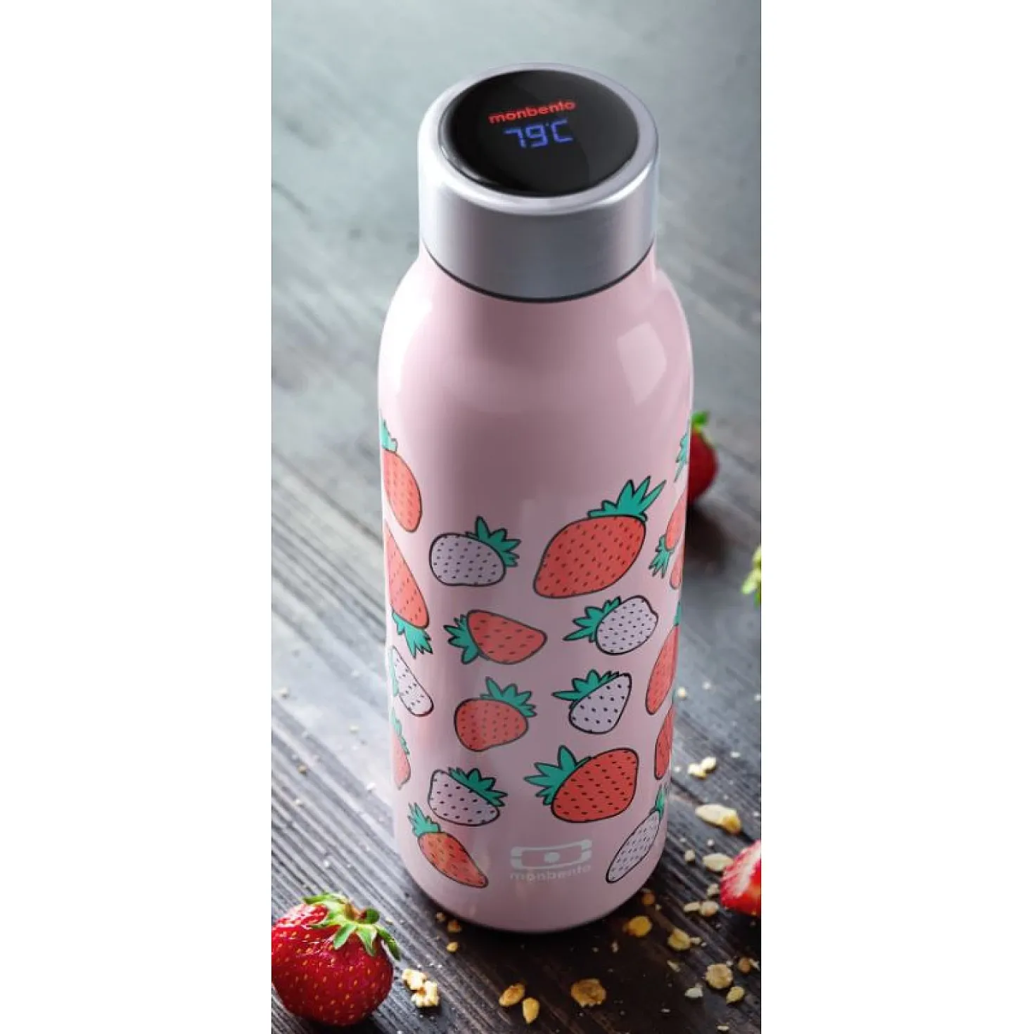 Monbento - Genius Graphic Strawberry • Thermosfles
