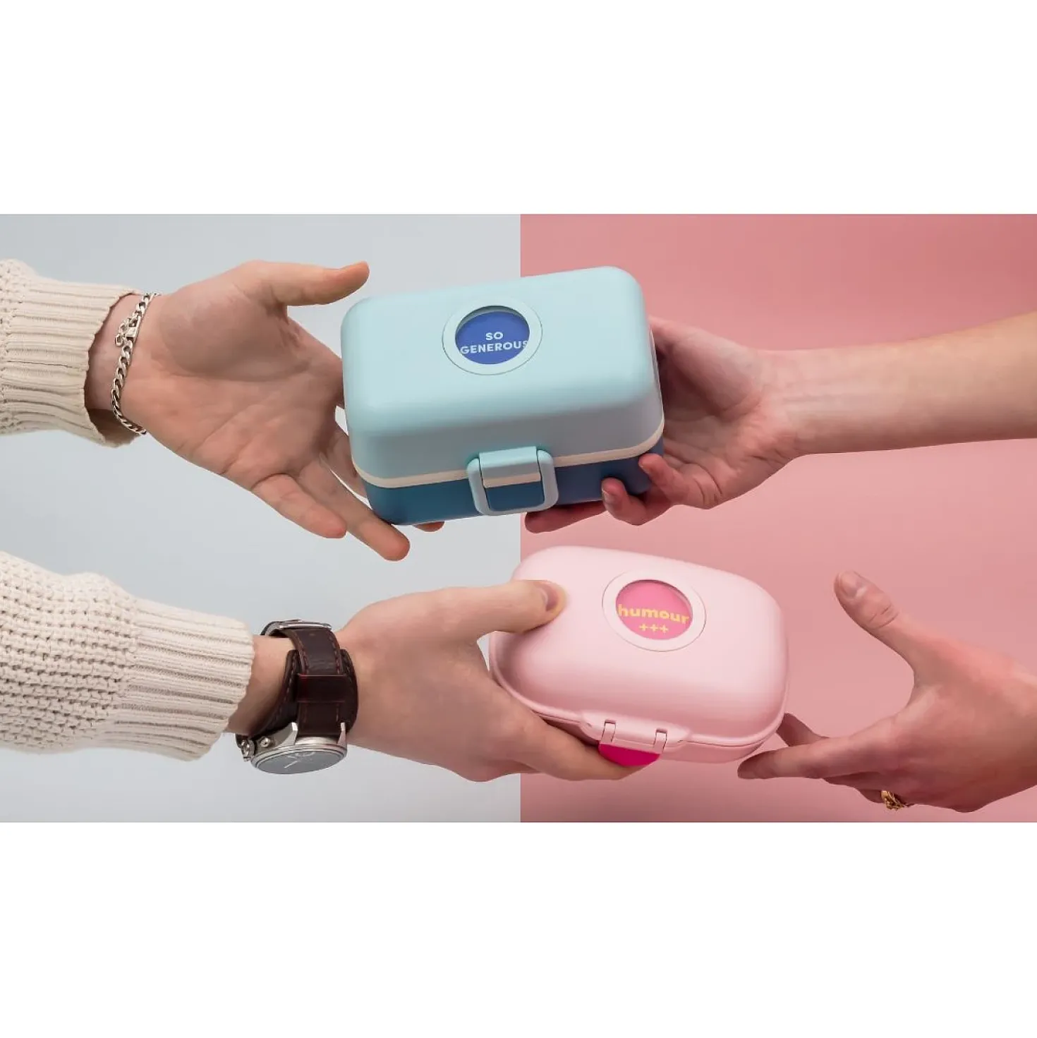 Monbento Gram Snackbox • Blue Iceberg