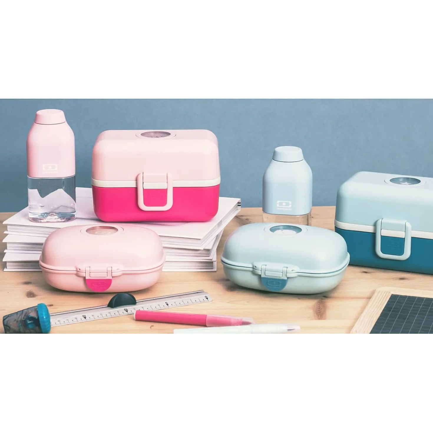 Monbento Gram Snackbox • Blue Iceberg