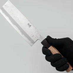 Motokyuuichi Aogami Super Nashiji Nakiri 18 cm