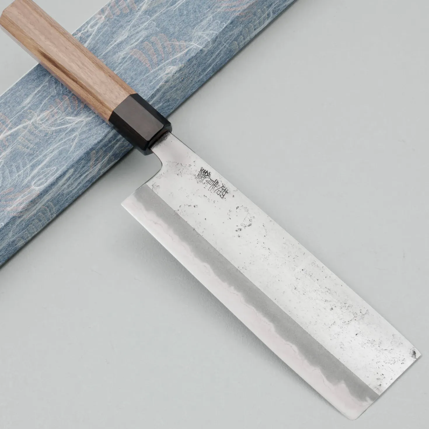 Motokyuuichi Aogami Super Nashiji Nakiri 18 cm