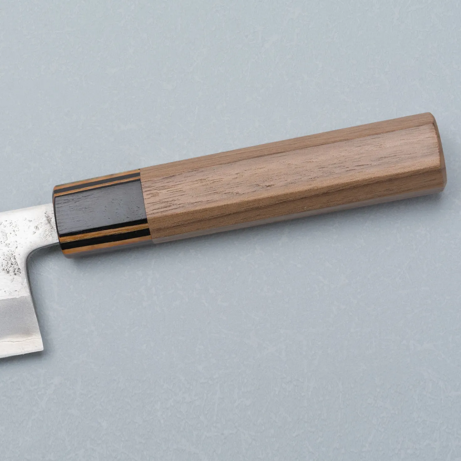 Motokyuuichi Aogami Super Nashiji Striped Bunka 21 cm