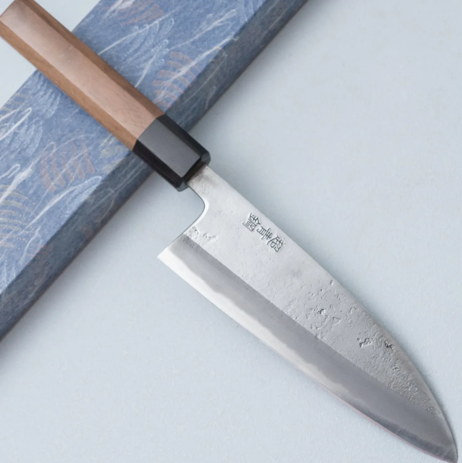 Motokyuuichi Aogami Super Nashiji Santoku 16.5 cm