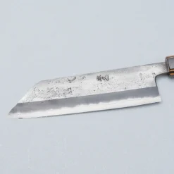 Motokyuuichi Aogami Super Nashiji Striped Bunka 18 cm