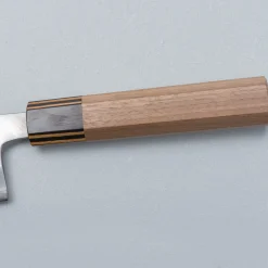 Motokyuuichi Aogami Super Nashiji Striped Bunka 18 cm
