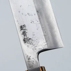 Motokyuuichi Aogami Super Nashiji Striped Bunka 18 cm