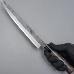 Motokyuuichi Shirogami #2 Kurouchi Petty 18 cm