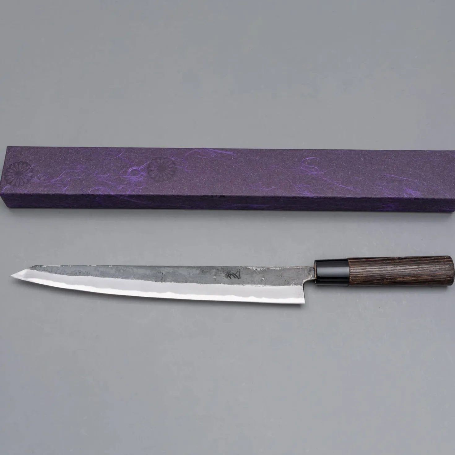 Motokyuuichi Shirogami #2 Kurouchi Petty 18 cm