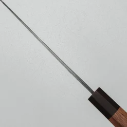 Motokyuuichi Shirogami #2 Kurouchi Tsuchime Santoku 16.5 cm
