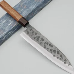 Motokyuuichi Shirogami #2 Kurouchi Tsuchime Gyuto 21 cm