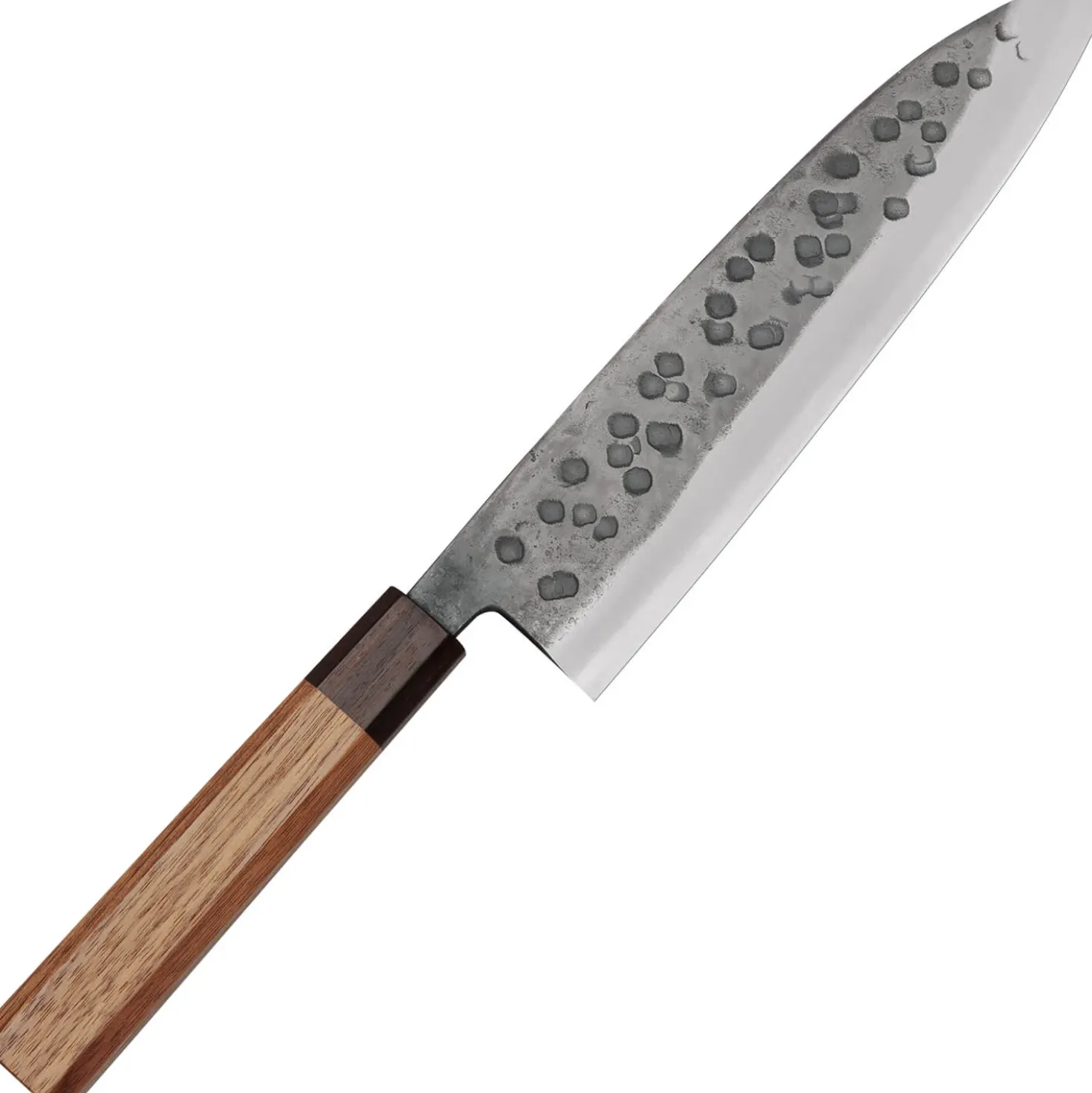 Motokyuuichi Shirogami #2 Kurouchi Tsuchime Gyuto 21 cm