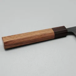 Motokyuuichi Shirogami #2 Kurouchi Tsuchime Gyuto 21 cm