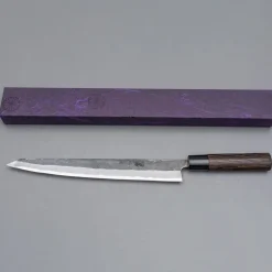 Motokyuuichi Shirogami #2 Kurouchi Sujihiki 27 cm
