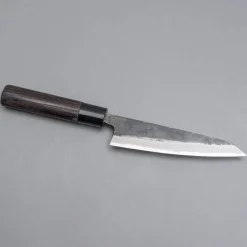 Motokyuuichi Shirogami #2 Kurouchi Honesuki 15 cm