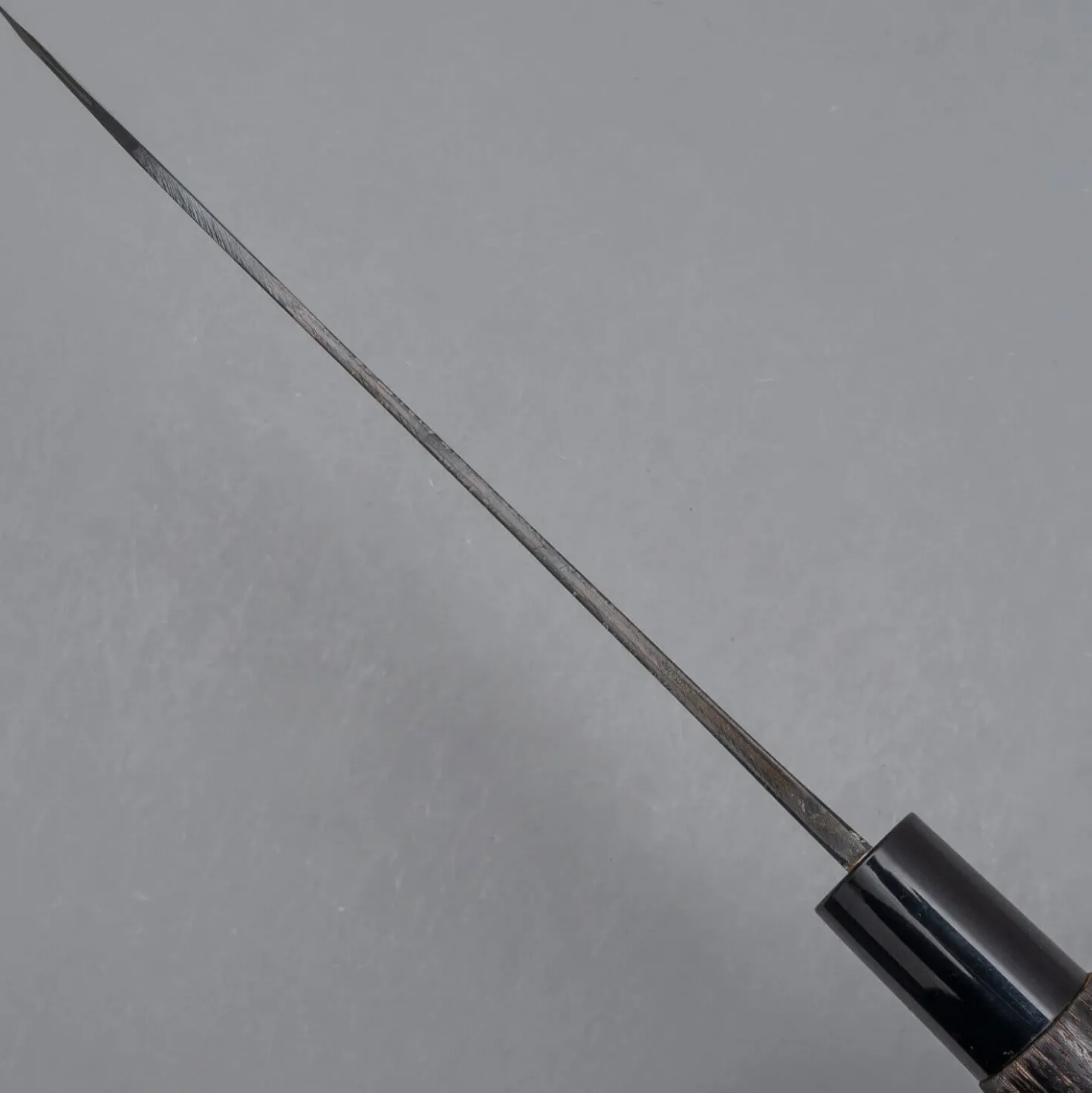 Motokyuuichi Shirogami #2 Kurouchi Bunka 18 cm