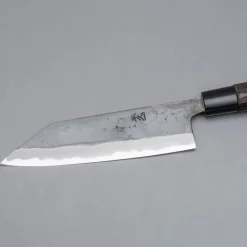 Motokyuuichi Shirogami #2 Kurouchi Bunka 18 cm