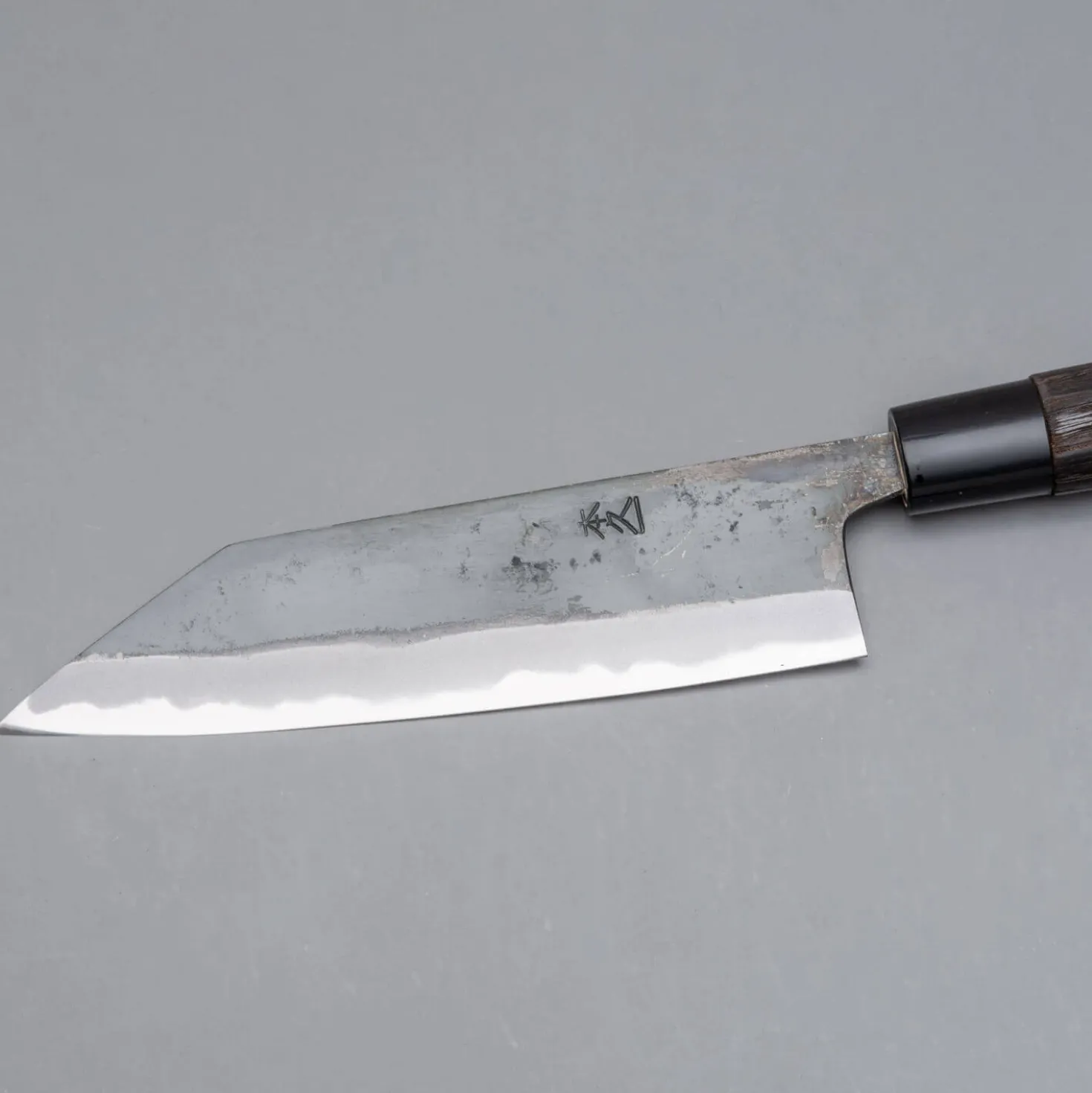 Motokyuuichi Shirogami #2 Kurouchi Bunka 18 cm