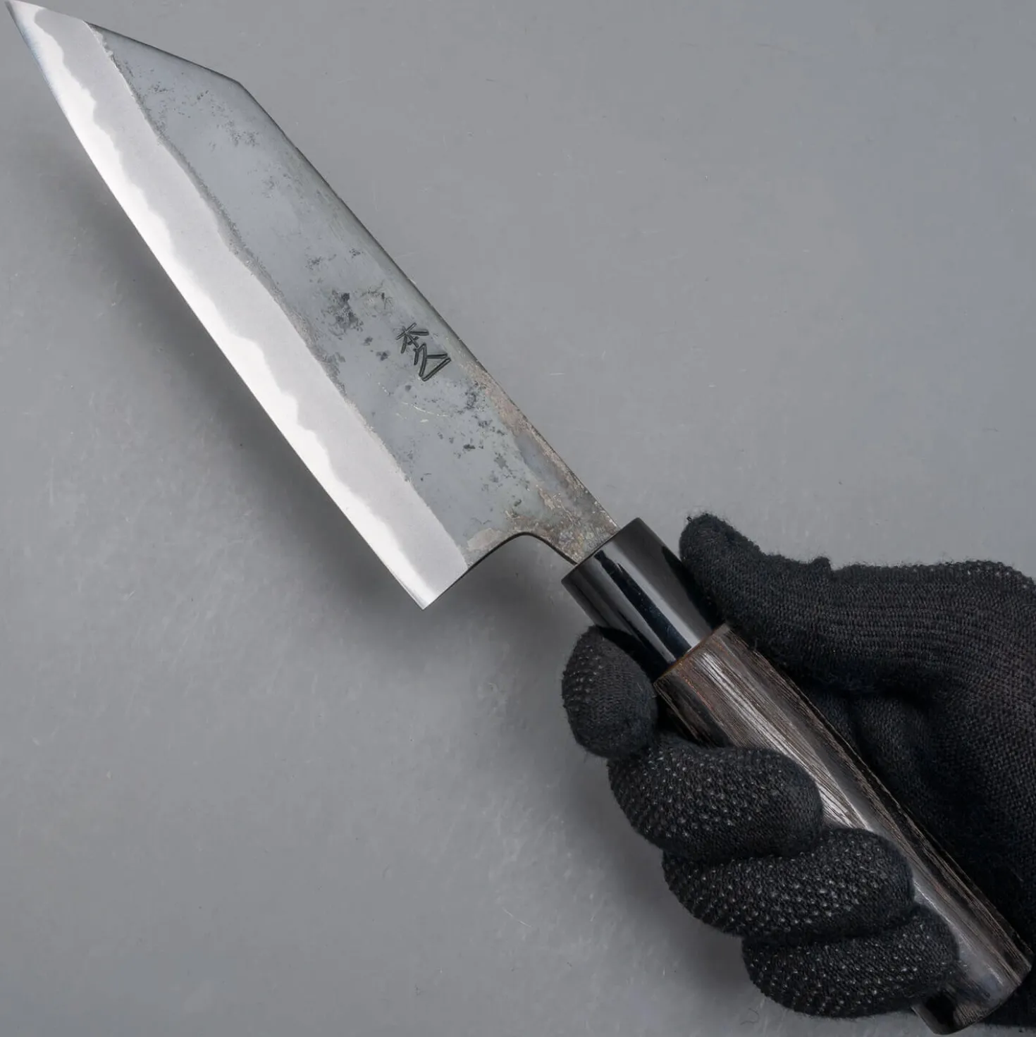 Motokyuuichi Shirogami #2 Kurouchi Bunka 18 cm