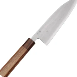 Motokyuuichi Shirogami #2 Nashiji Santoku 16.5 cm