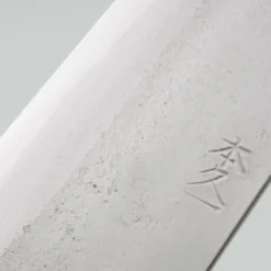 Motokyuuichi Shirogami #2 Nashiji Santoku 16.5 cm