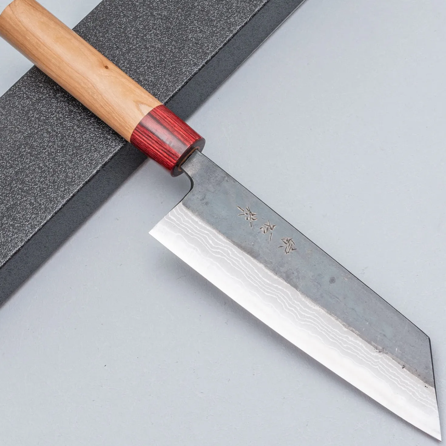 Muneishi Aogami 2 Iron Damast Bunka
