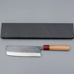 Muneishi Aogami 2 Iron Damast Nakiri 16.5 cm