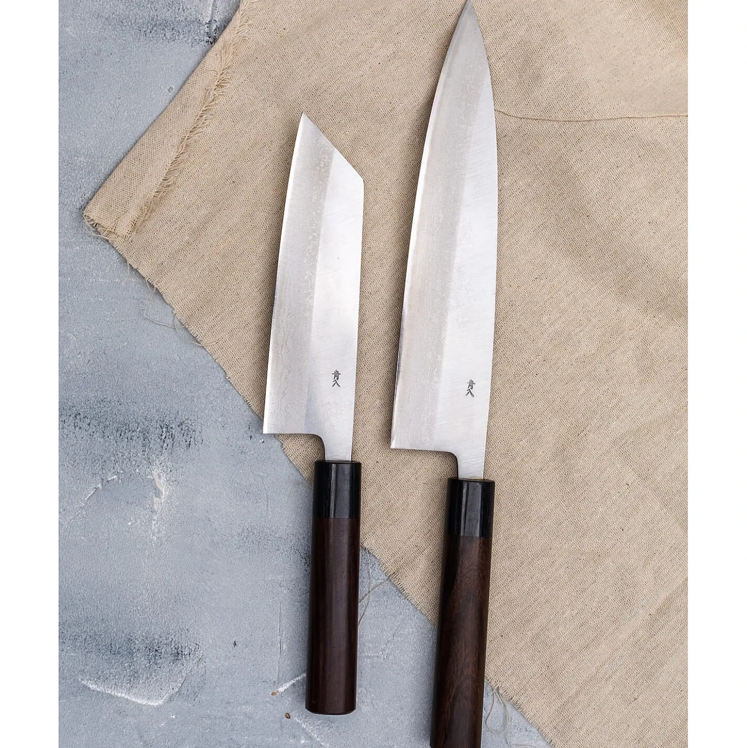 Muneishi Aogami 2 Stainless Damast Gyuto 21 cm