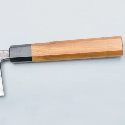 Munetoshi Blooming Iron Nashiji Nakiri 21 cm