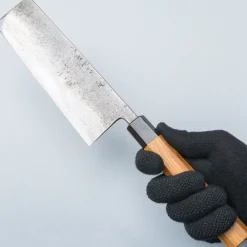 Munetoshi Blooming Iron Nashiji Nakiri 21 cm