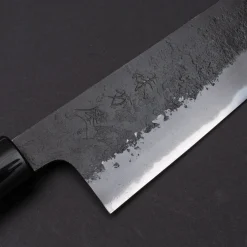 Mutsumi Hinoura Shirogami#2 Kurouchi Nashiji Gyuto 24 cm