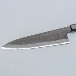 Mutsumi Hinoura Shirogami Kurouchi Nashiji Gyuto 21 cm