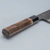 Mutsumi Hinoura Shirogami Kurouchi Nashiji Gyuto 18 cm