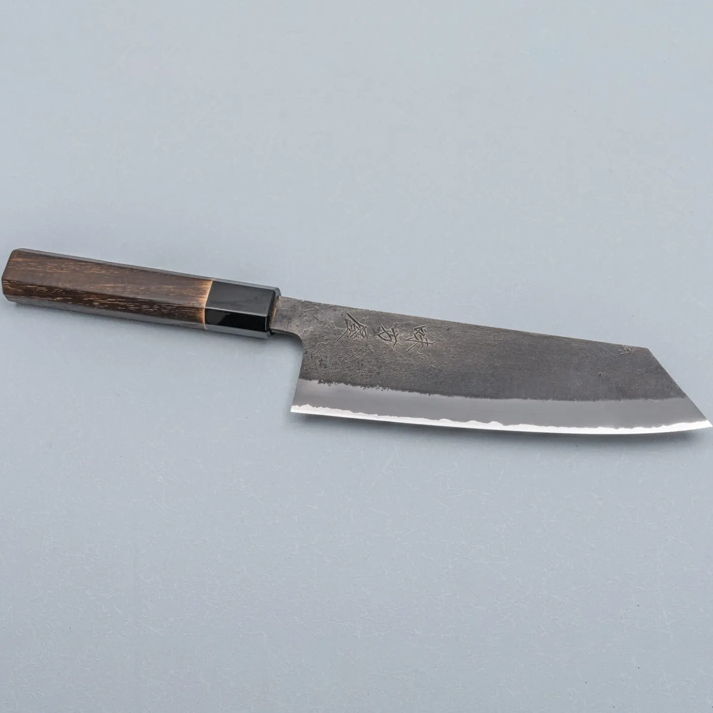 Mutsumi Hinoura Shirogami Kurouchi Nashiji Bunka 18 cm